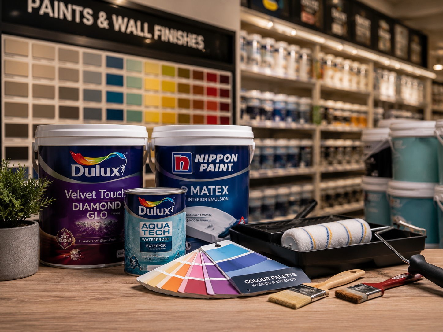 Paints & Wall Finishes